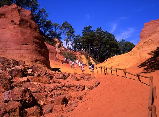 luberon canyon