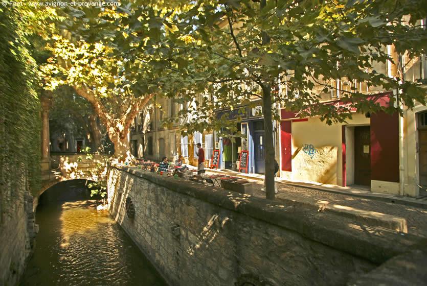 The Rue des Teinturiers in Avignon Avignon et Provence The Rue des Teinturiers in Avignon Avignon et Provence